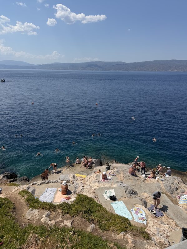 PlanetSKI in the summer, Hydra in Greece. Image © PlanetSKI